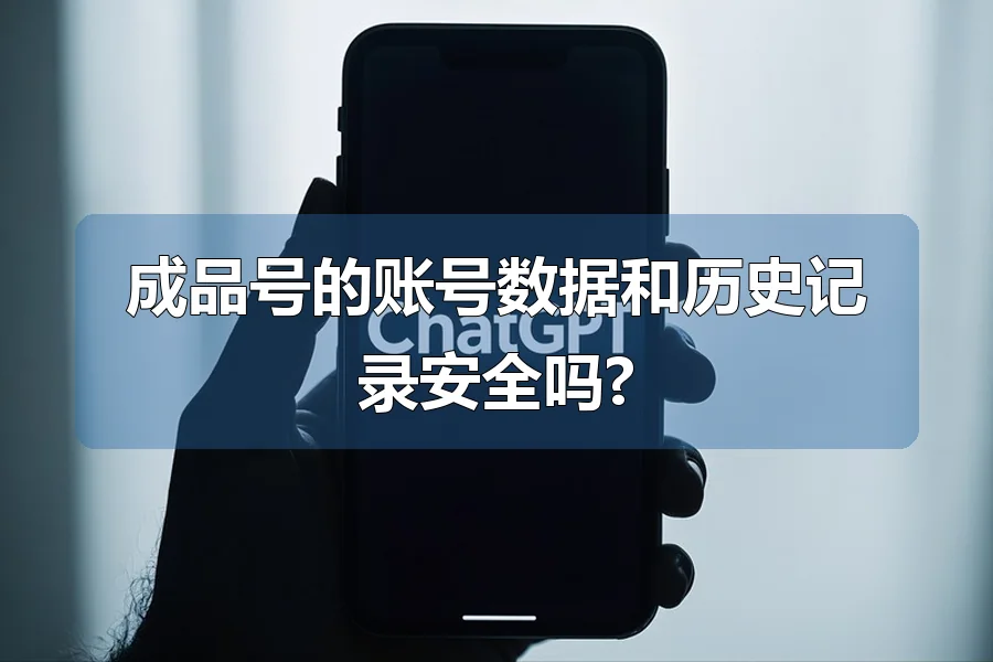 成品号的账号数据和历史记录安全吗?